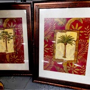 Florida Palms Portrait with Frame!